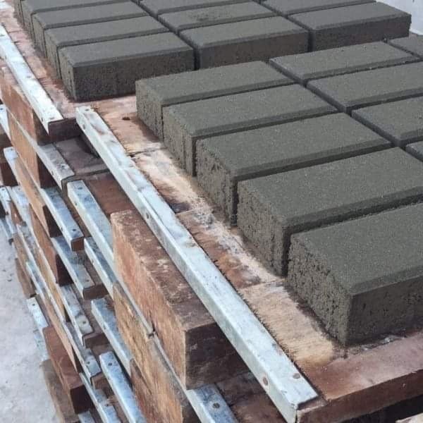 Controlled moisture curing yard for maximum structural strength